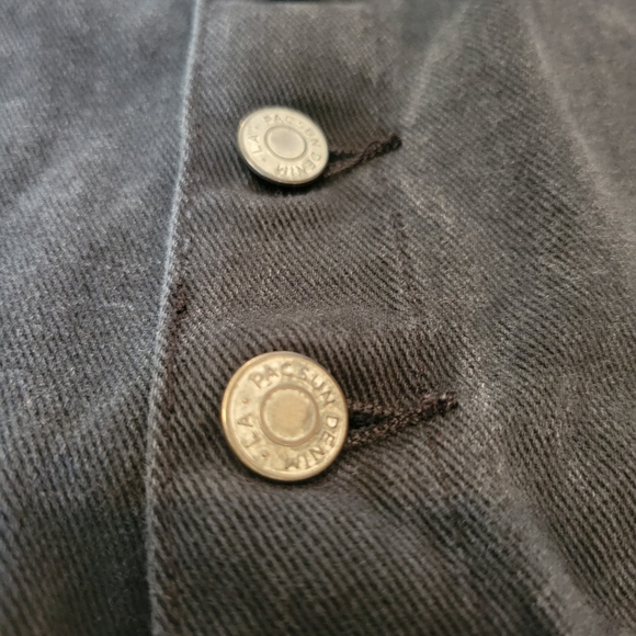 Pacsun Black short overalls - Picture 2 of 7